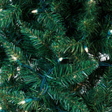 4.5-Foot Pre-Lit Green Pine Tree
