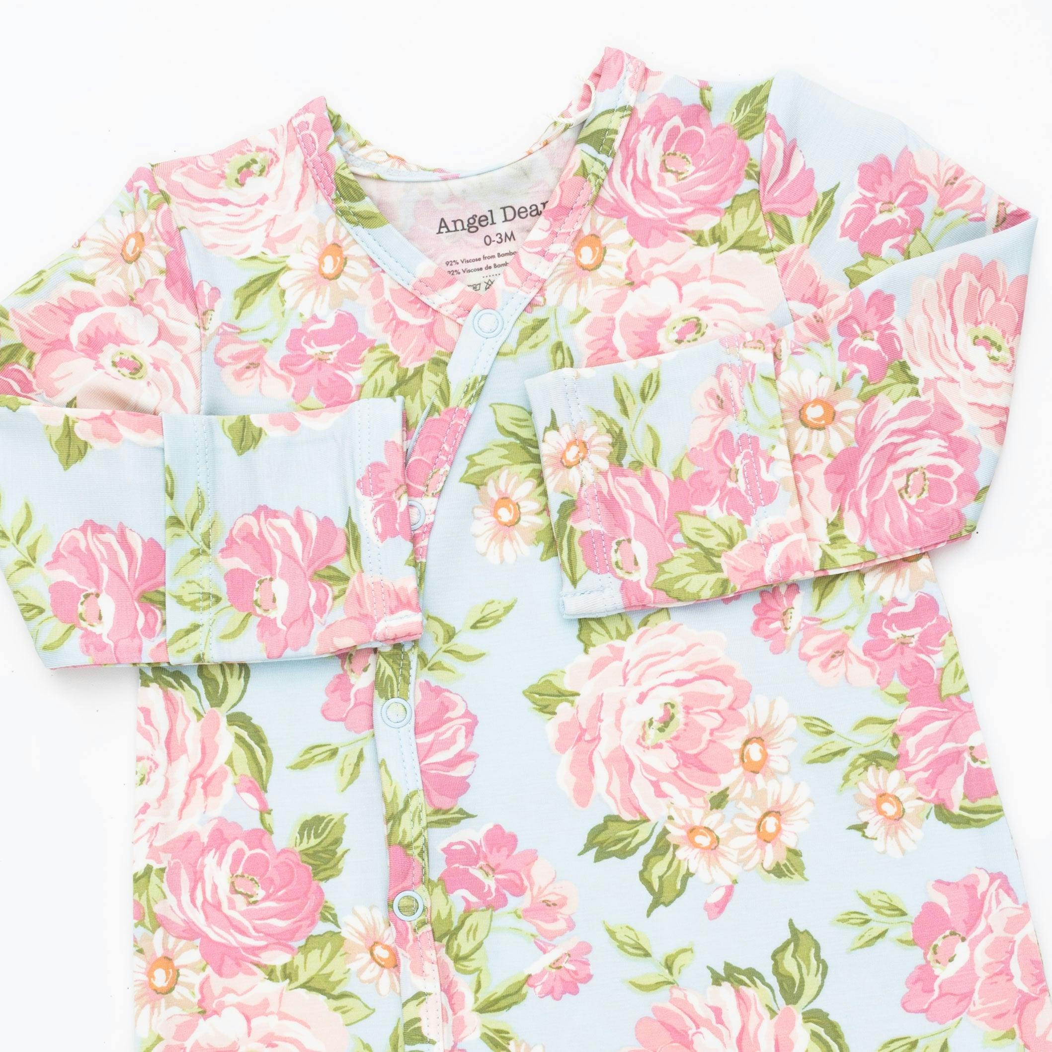Angeline Floral - Bundle Gown and Knot Headband