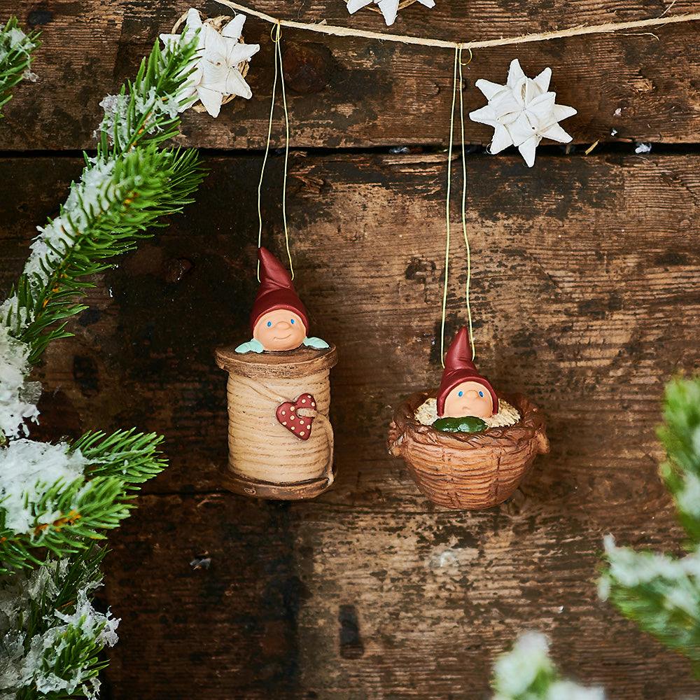 Hanging Christmas Ornaments