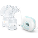 Electric Double Breast Pump: Blue