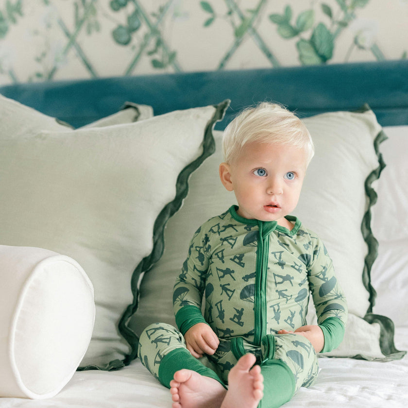 Trooper Bamboo Zipper Romper