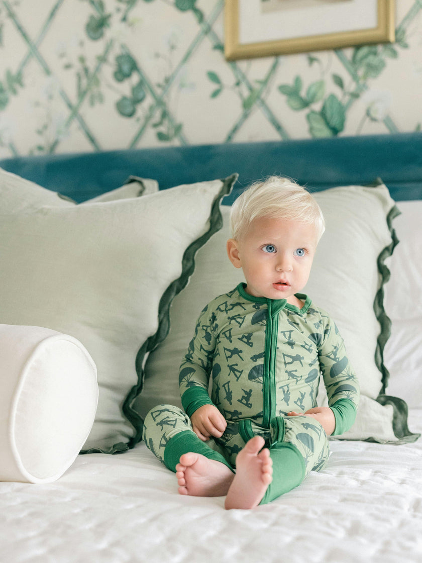 Trooper Bamboo Zipper Romper