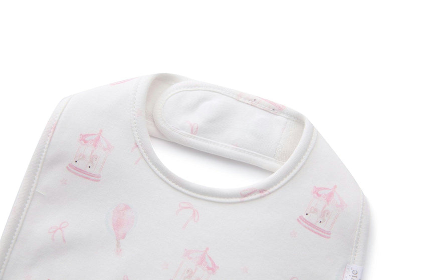 Magnetic Bib 2-Pack - Carousel