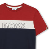 Colorblock Logo T‑Shirt