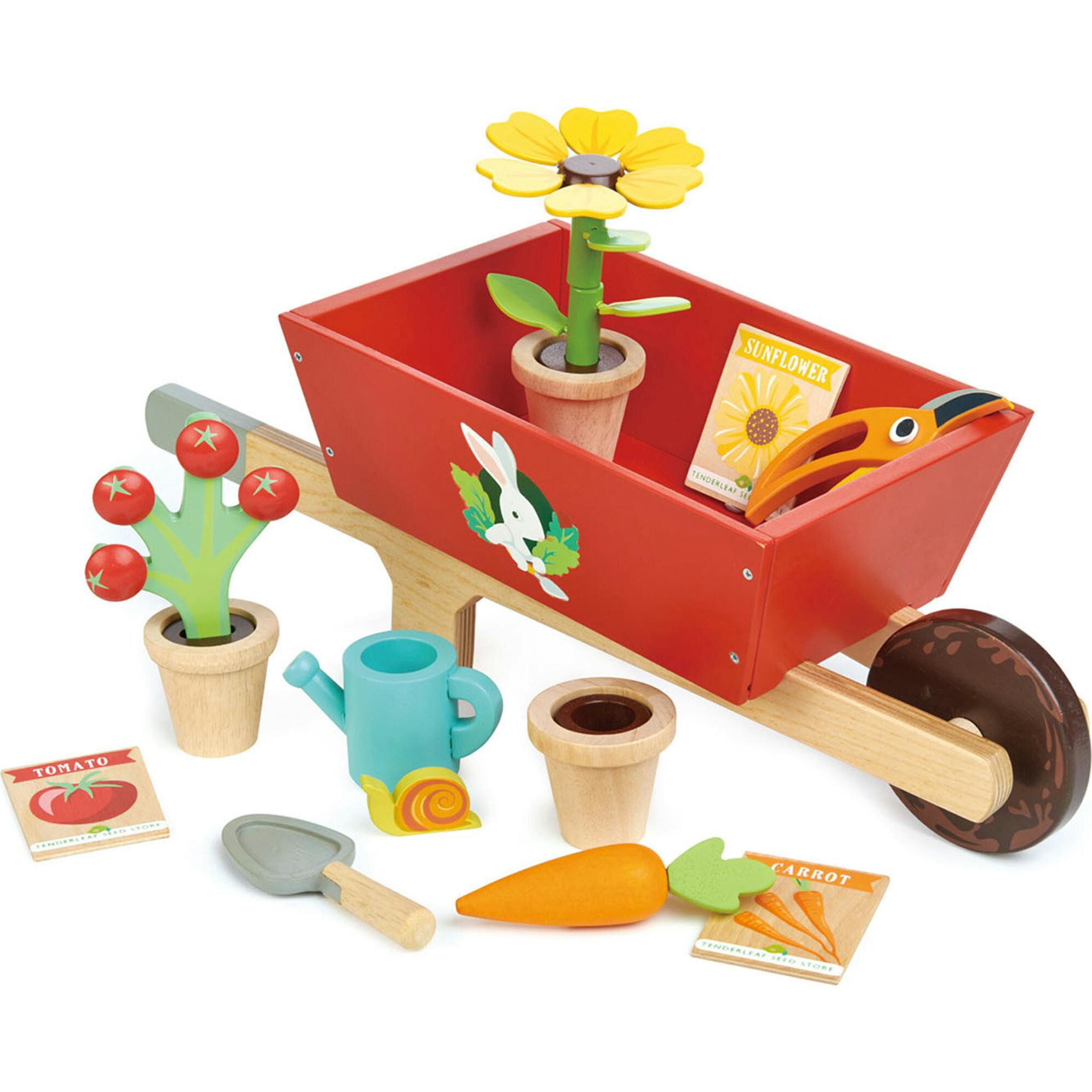 Garden Wheelbarrow Set
