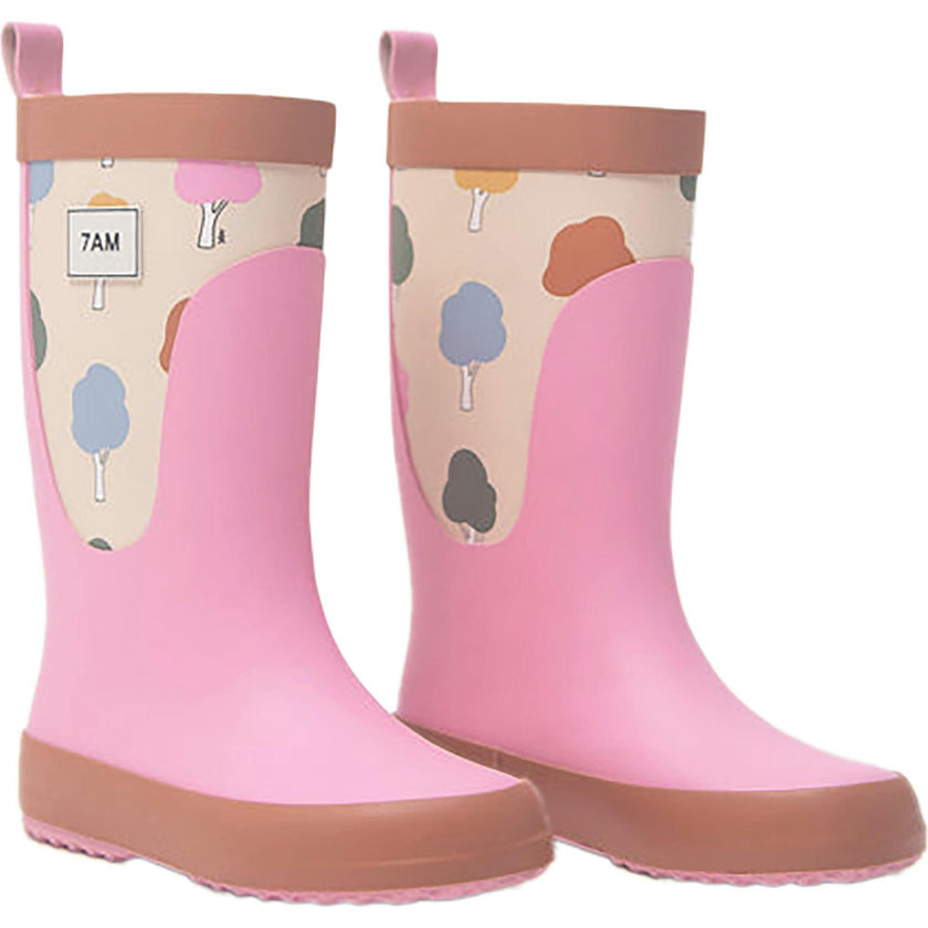 Tree Print Rain Boots