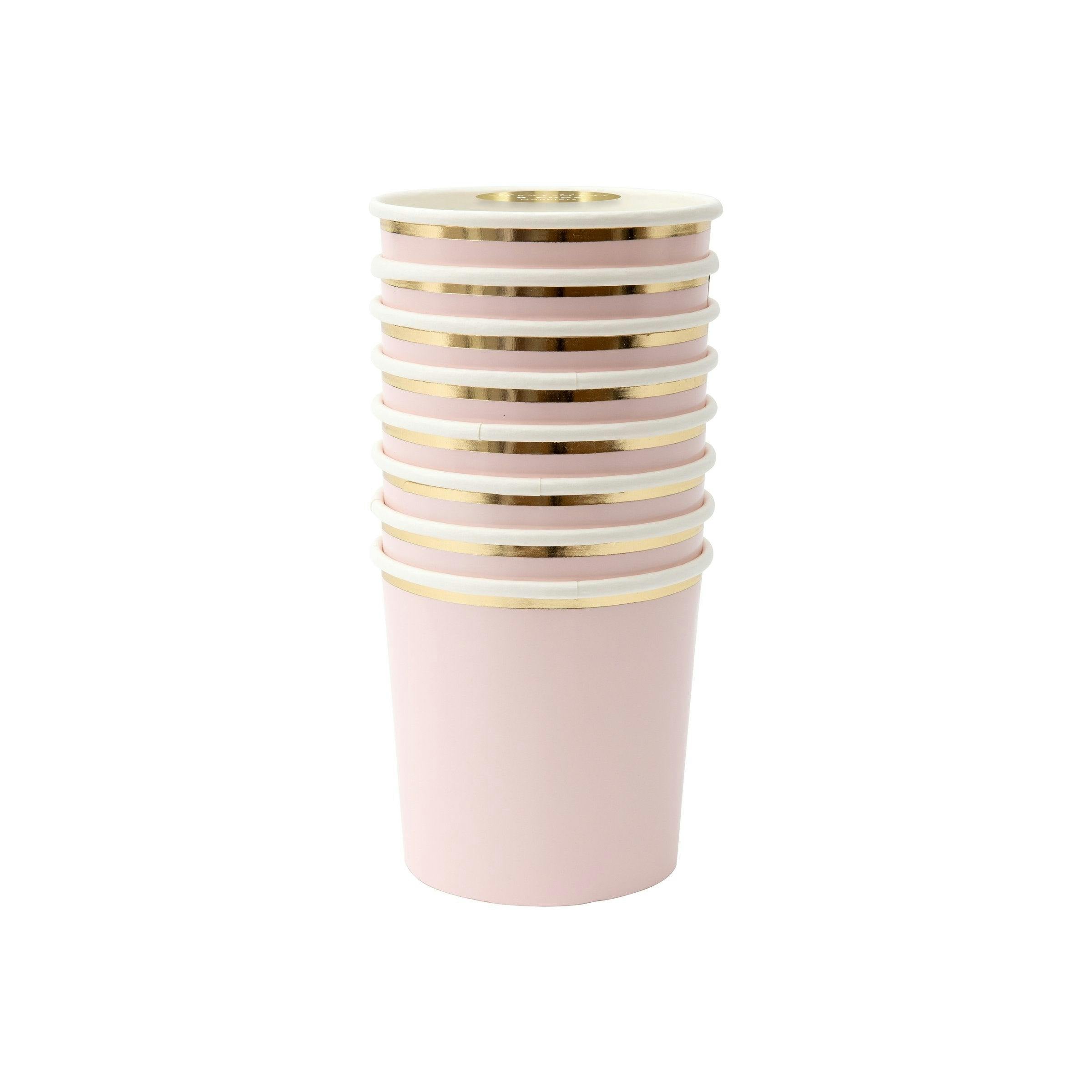 Dusky Pink Tumbler Cups