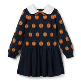 The Pumpkin Patch Sweater Dress, navy blue