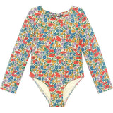 Florencia Floral Mini Long Sleeve One-Piece