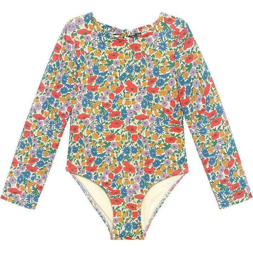 Florencia Floral Mini Long Sleeve One-Piece