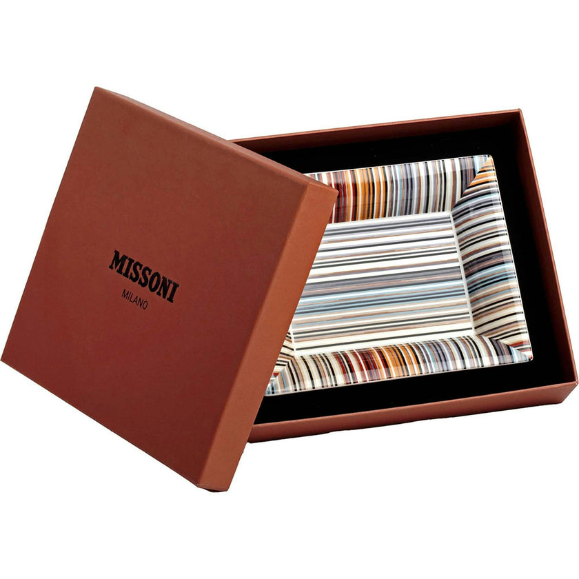 Tray Stripes Rectangular Large In Luxury Box Jenkins 148 8.5" X 6.75"