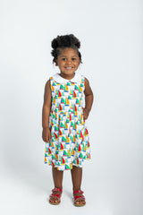 Sailboat Print Twirl Dress