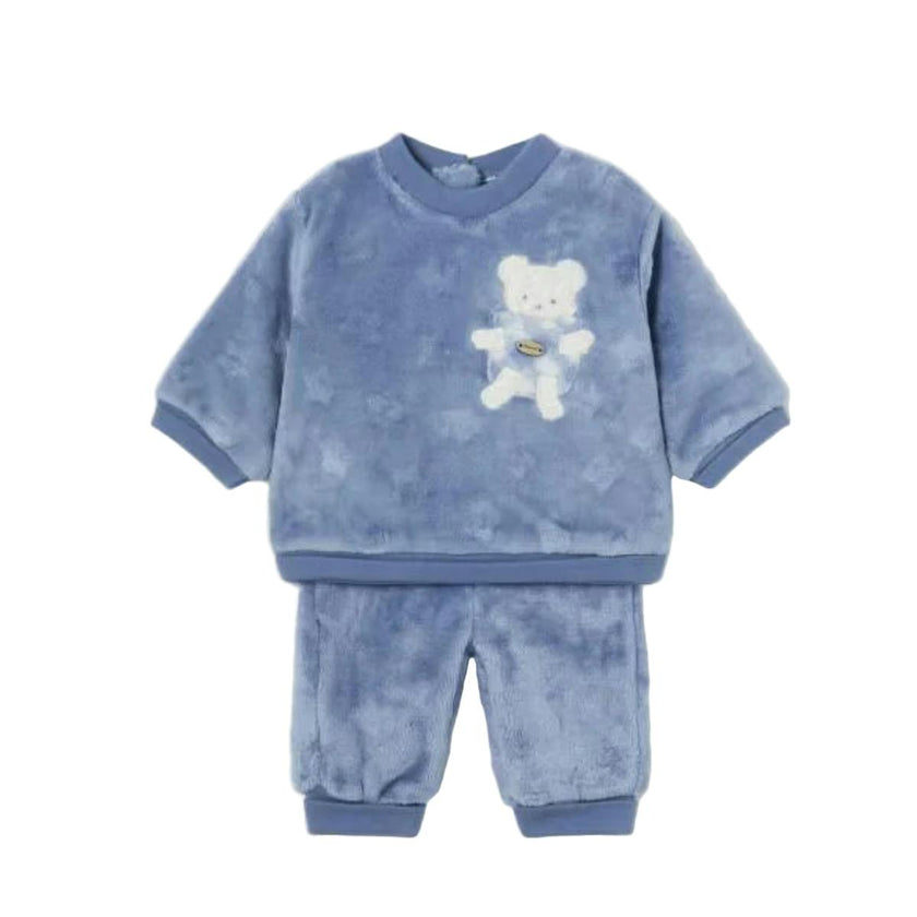 Newborn Faux Fur Sweater and Pants Set