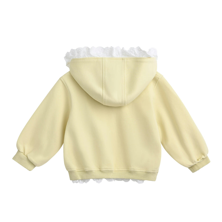 Light Yellow Ruffle Skirt Set