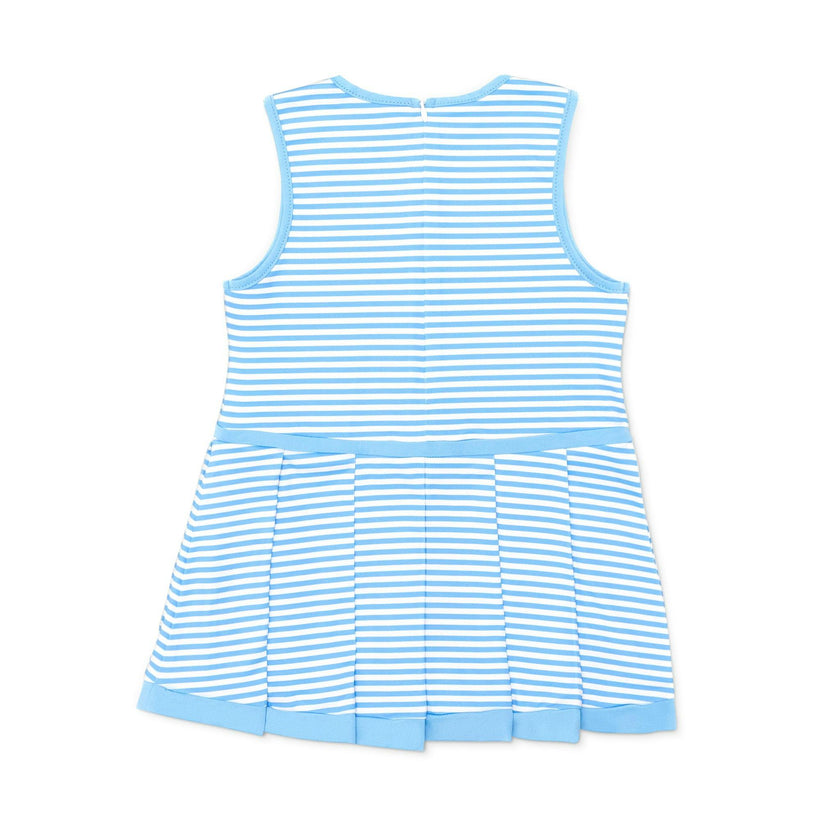 Taft Tennis Dress in Brighton Blue Stripe