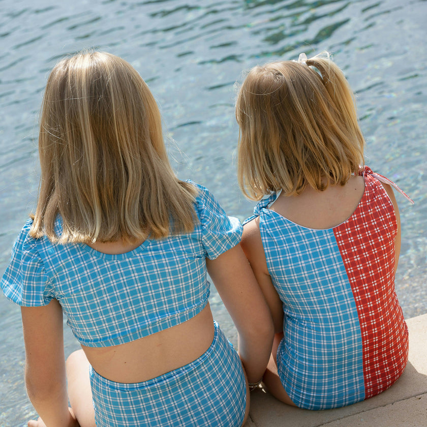 Bailey Suit | Two-piece | Dockside Check Blue