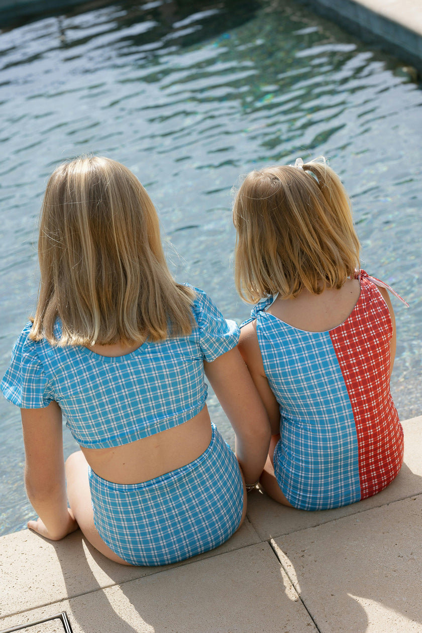 Bailey Suit | Two-piece | Dockside Check Blue