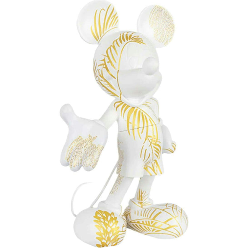 Mickey STAR STYLE White & Gold 12in