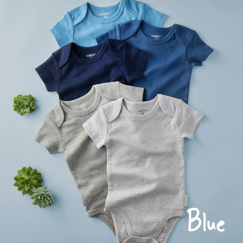 AVERY 5-Pack Short Sleeve Bodysuits