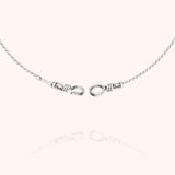 Rope Chain Necklace, 925 Sterling Silver