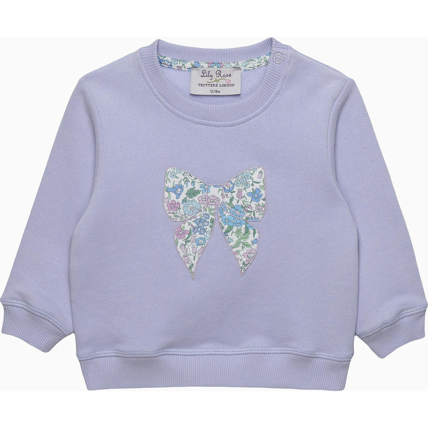 Baby Emma & Amelia Bow Sweatshirt