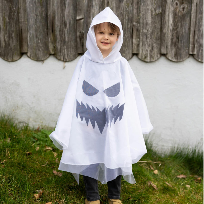 Spooky Ghost Poncho