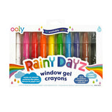 Rainy Dayz Window Gel Crayons - Set of 10