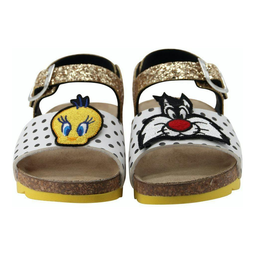 Yellow Looney Tunes Sandals