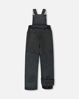 Two-Piece Play Snowsuit with Allover Print Jacket Smiley Face