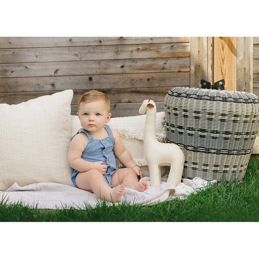 Summer Glory Boys Romper Denim