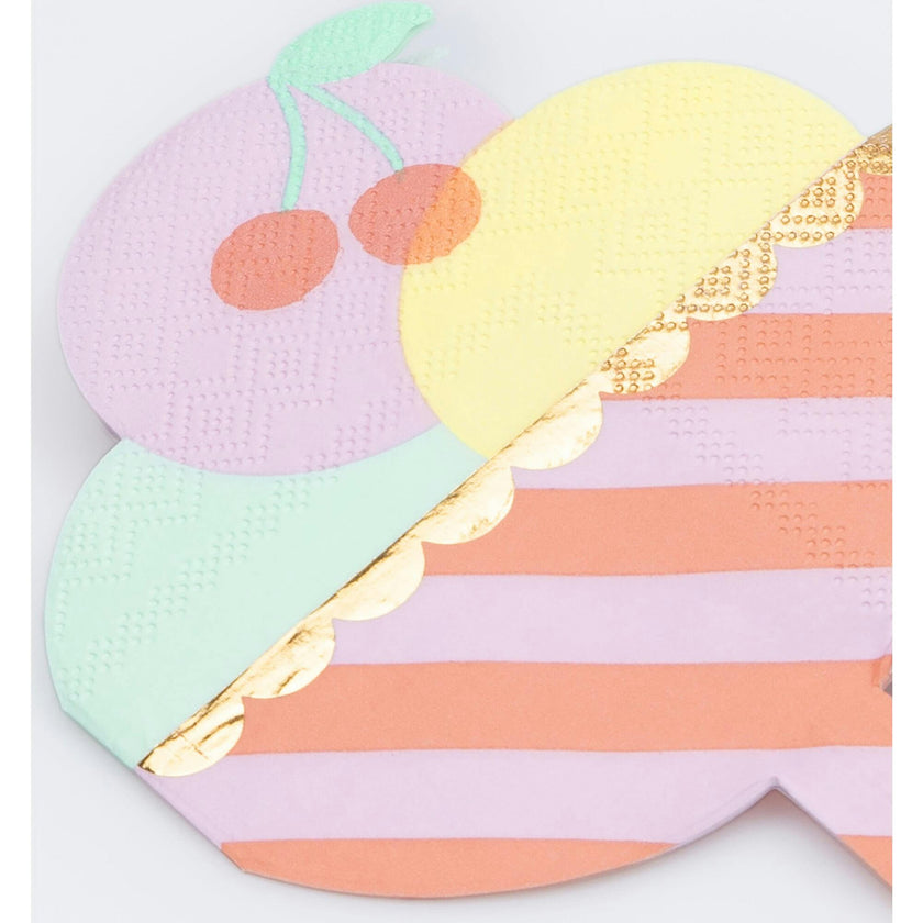 Ice Cream Sundae Napkins