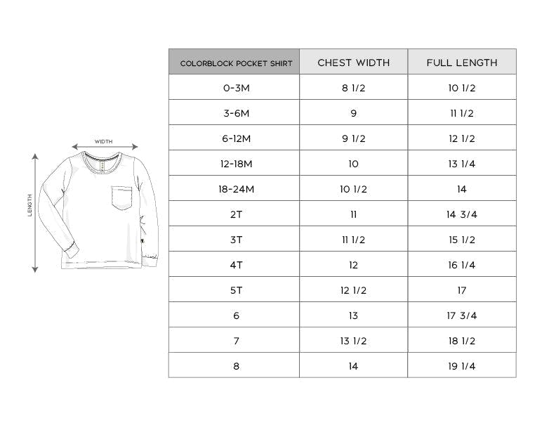 Boy's Colorblock Pocket Shirt