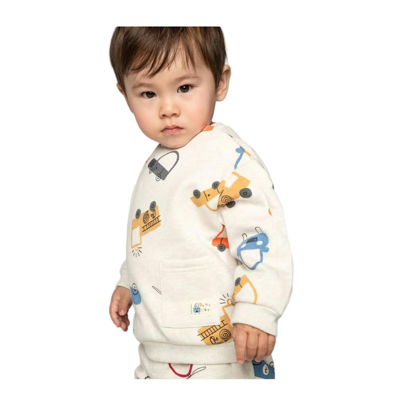 Younger Boys Ivory Sweatshirt