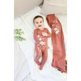 Blooming Bouquet Footie and Beanie Set