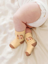 Baby Socks Trios With Zipper Wash Bag