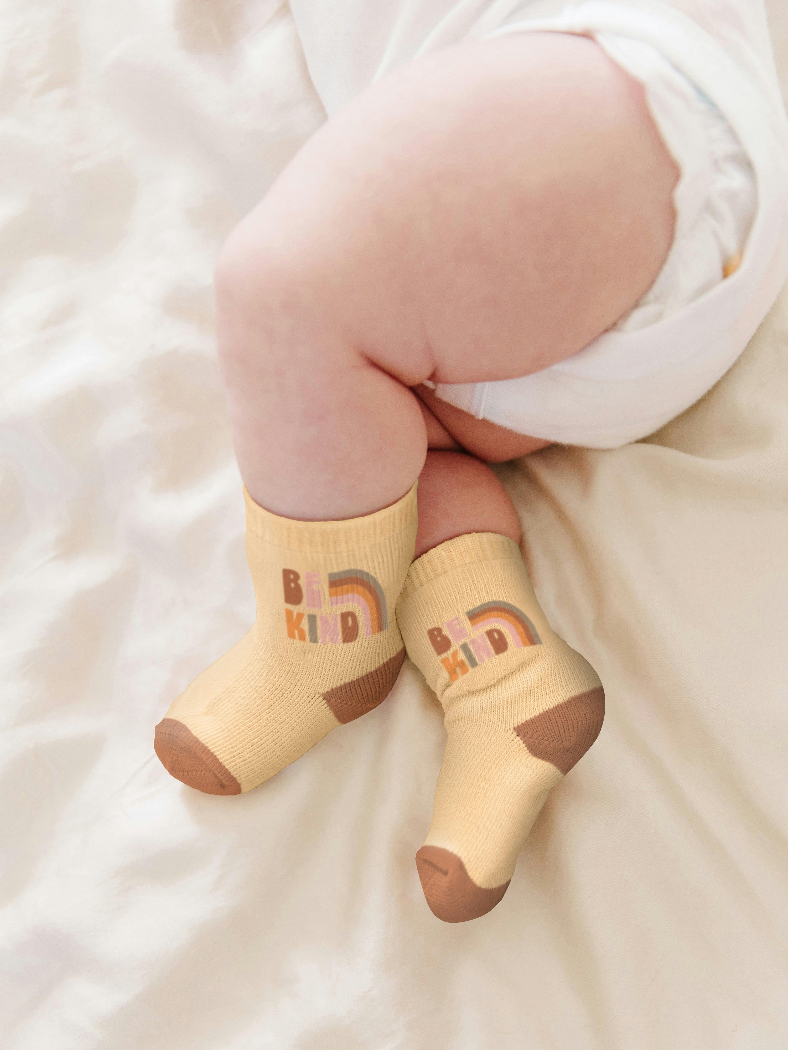 Baby Socks Trios With Zipper Wash Bag