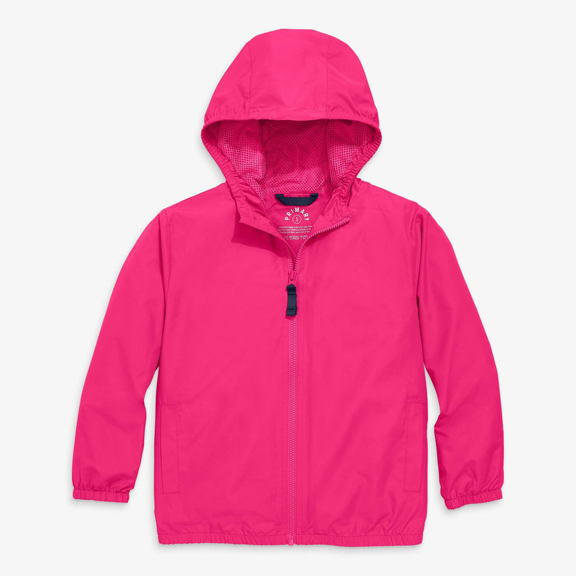 Kids packable windbreaker