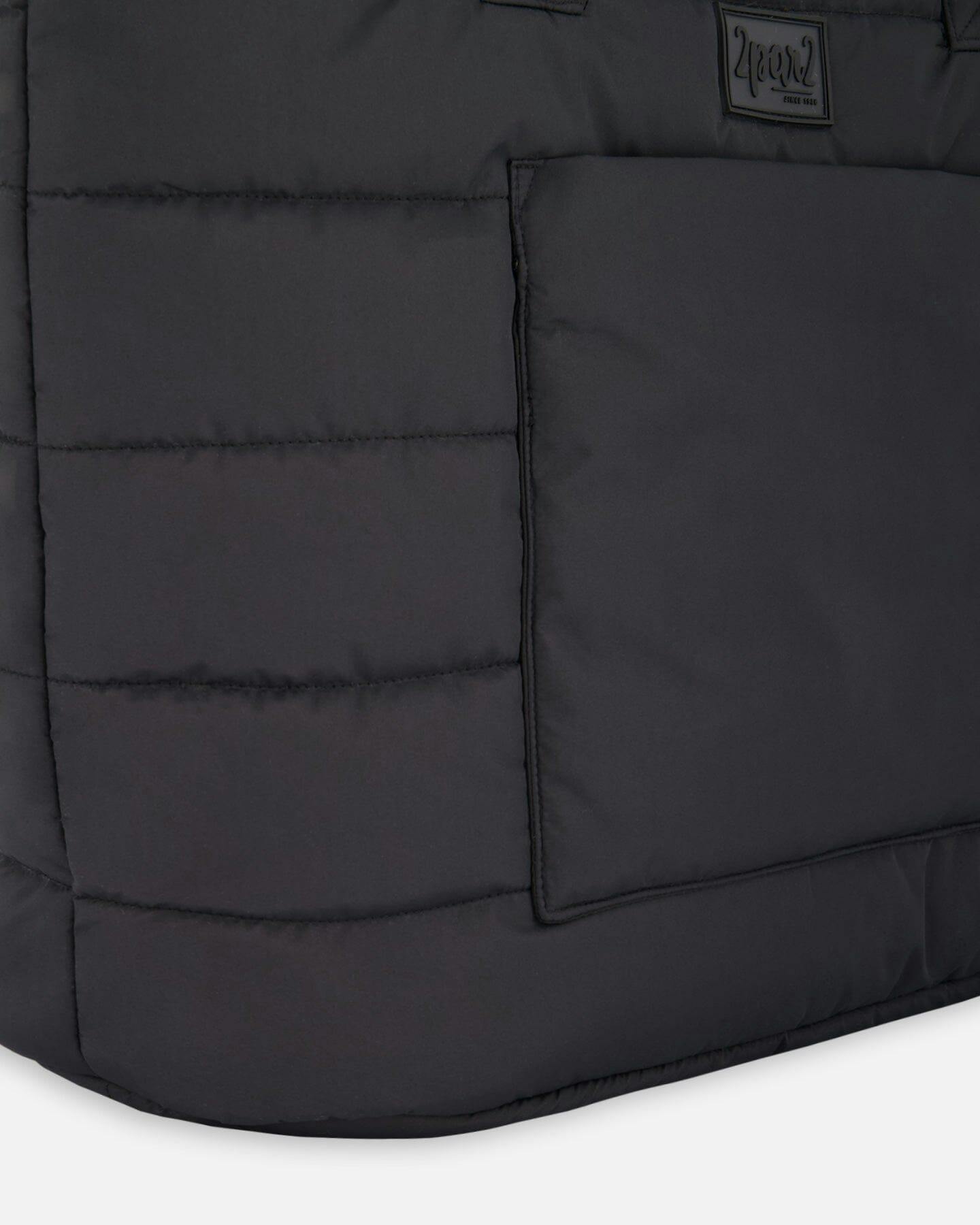 Diaper Bag With Changing Mat Black