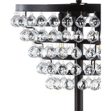 Jemma 60" Crystal/Metal LED Floor Lamp