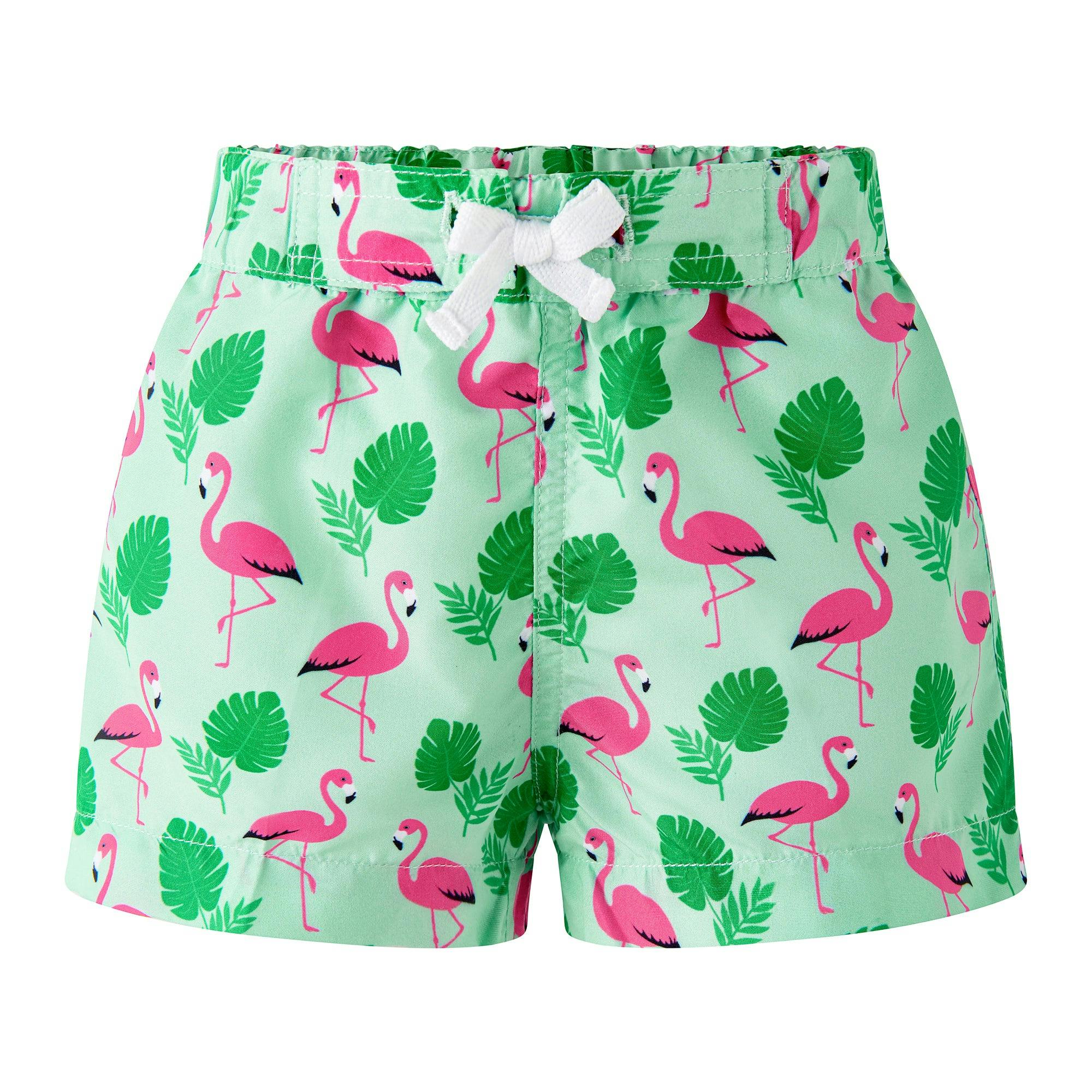 Flamingo Swim Trunks