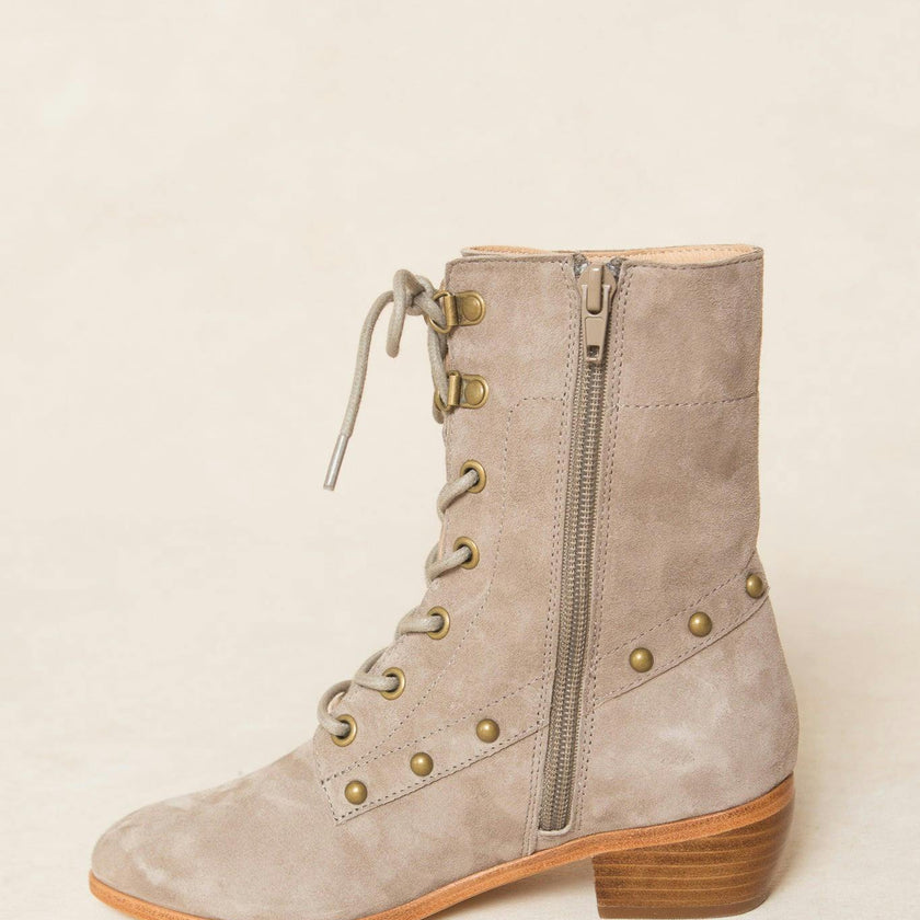 Mini Darcy Lace Up Studded Boot
