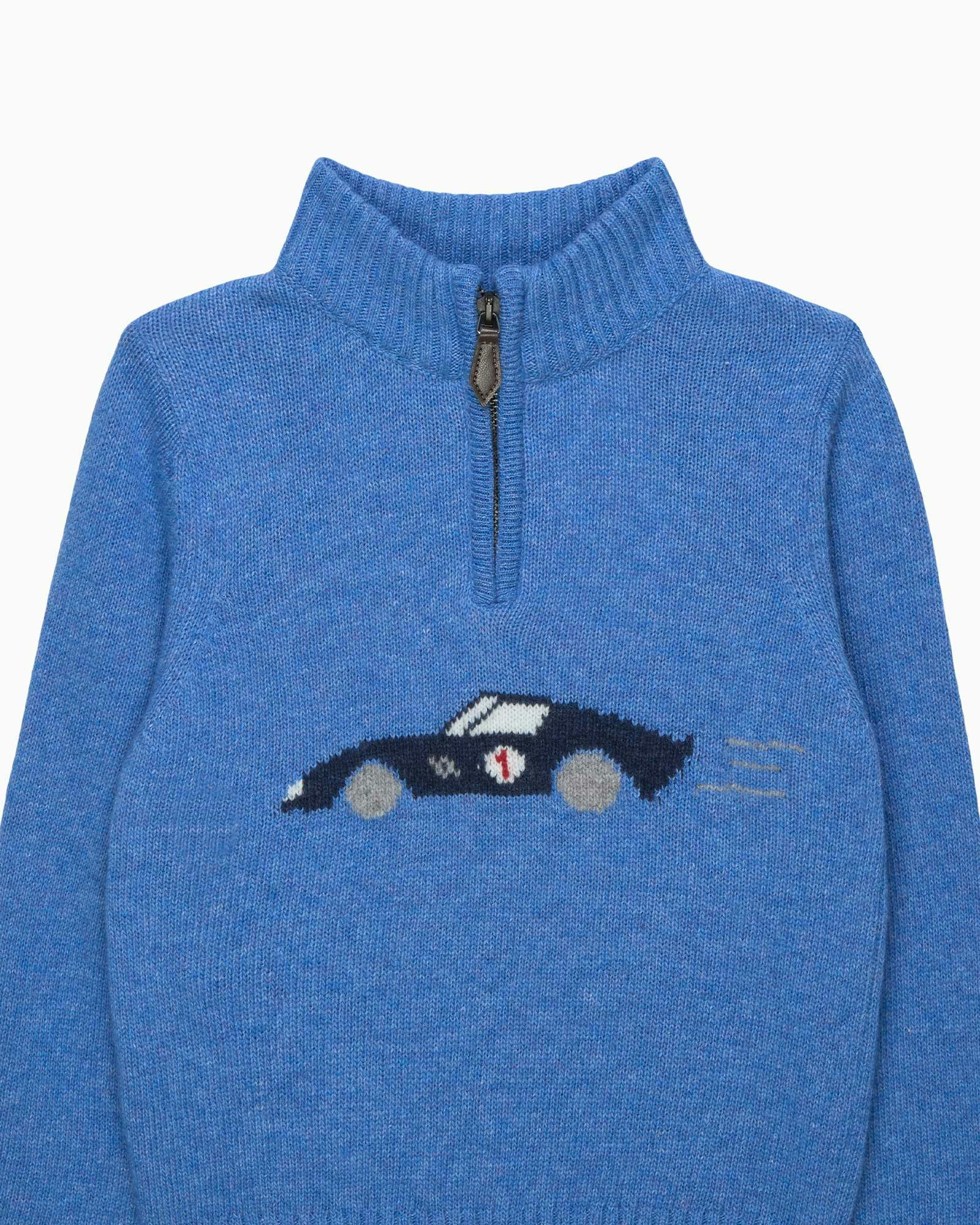 Sebastian Car Half Zip Sweater