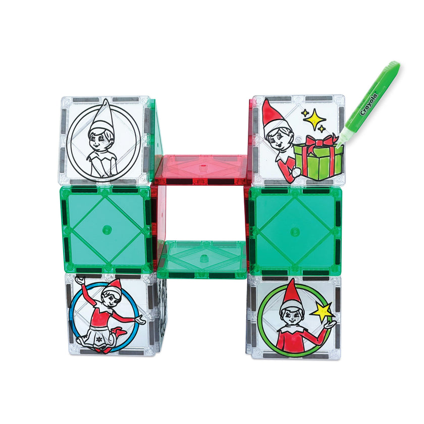 Elf on the Shelf PaintOn Magnetic Tiles Set