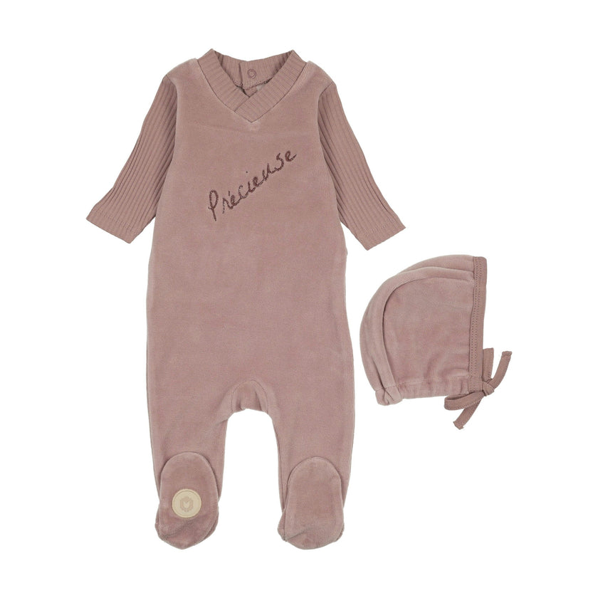Precious Moments Footie & Hat Set