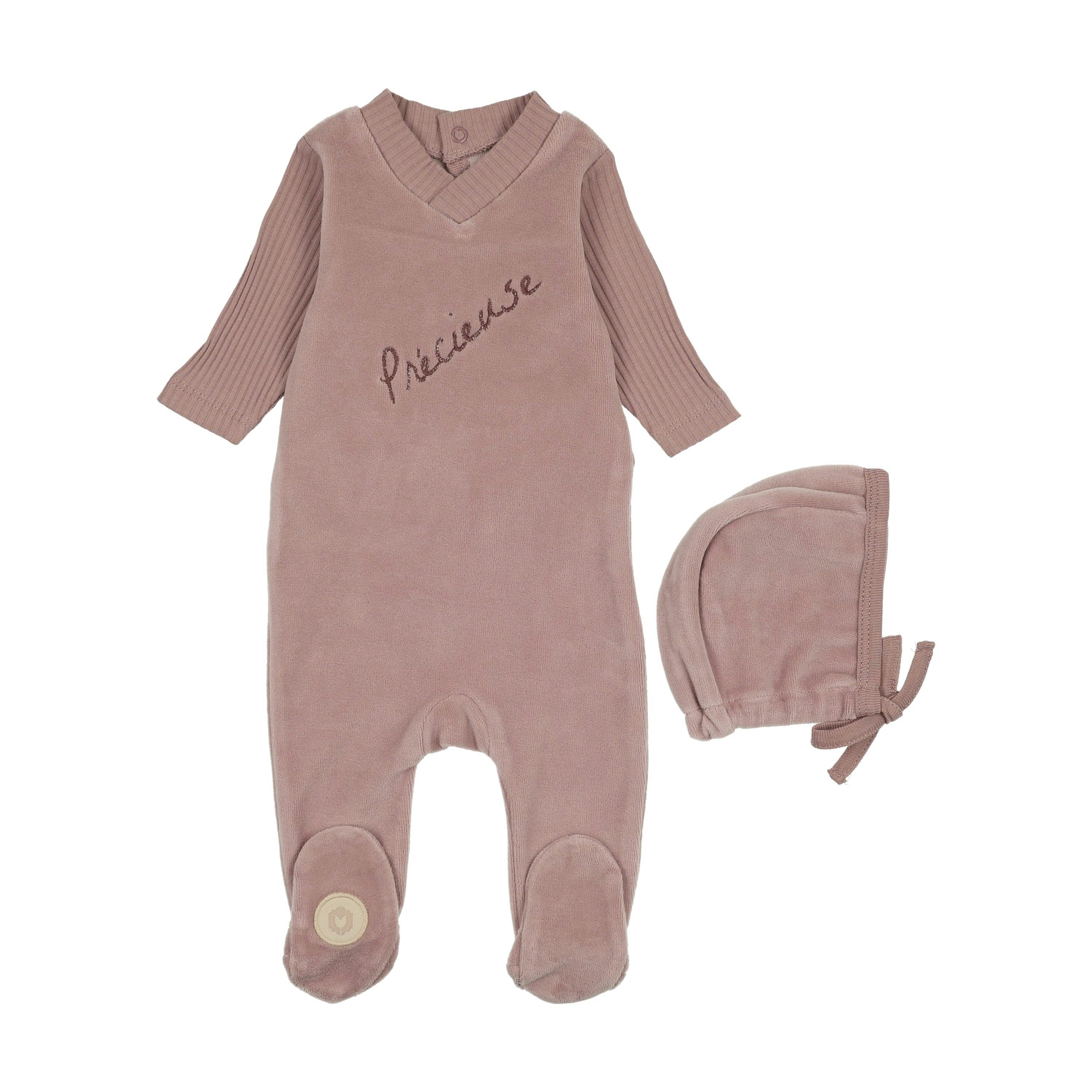 Precious Moments Footie & Hat Set