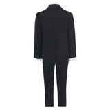 Classic Black Tailcoat Suit
