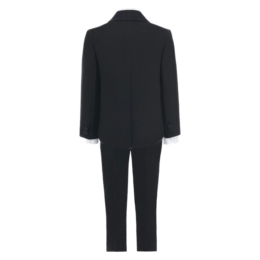 Classic Black Tailcoat Suit