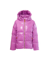 Women's Ultra Puff Coat in Hi-Gloss Pink Lavender