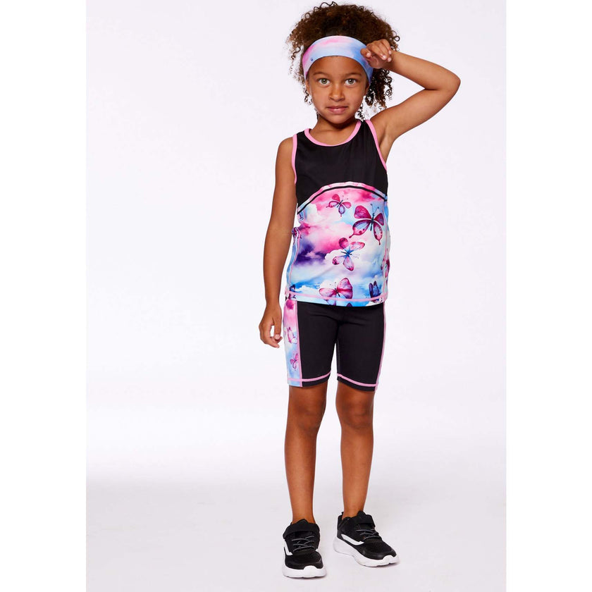 Athletic Biker Short, Pink