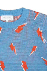 Bolt Storm Jumper | Azure